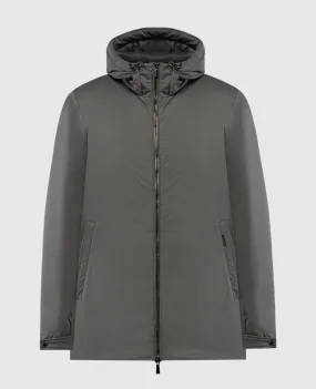 MooRER Gray down jacket Pericle